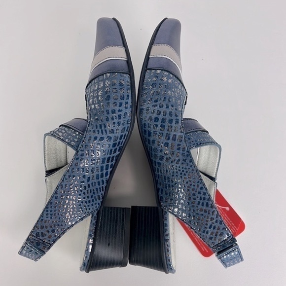 Nib - Dorking Tucan Heel, Sling Back - Navy Blue. Size: 37. - Picture 7 of 15